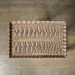 Mid-Century Modernist Python Side Table with Brass Castors by Karl Springer