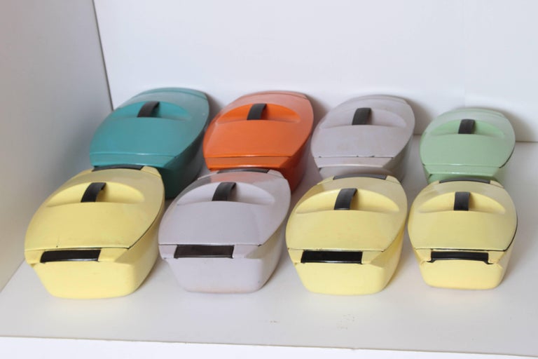 MidCentury Modernist Raymond Loewy Le Creuset, Collection Coquelle Cook Ware For Sale at 1stDibs
