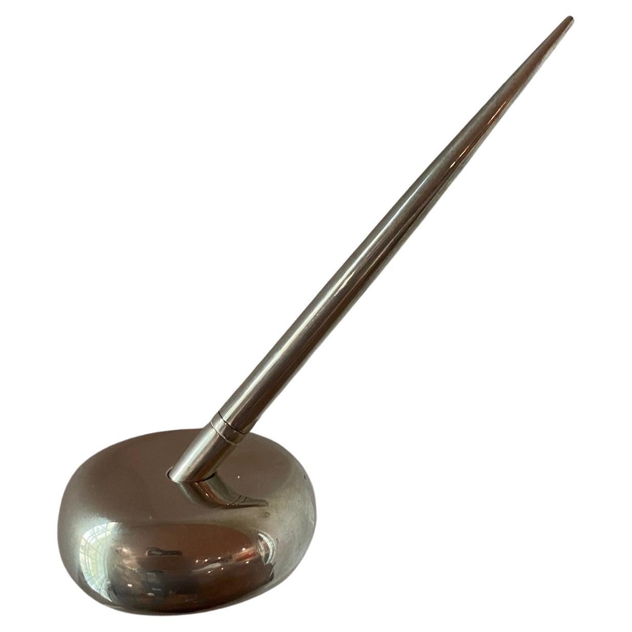 Mid-Century Modernist Sculptural Pen with Pen Holder 1960s