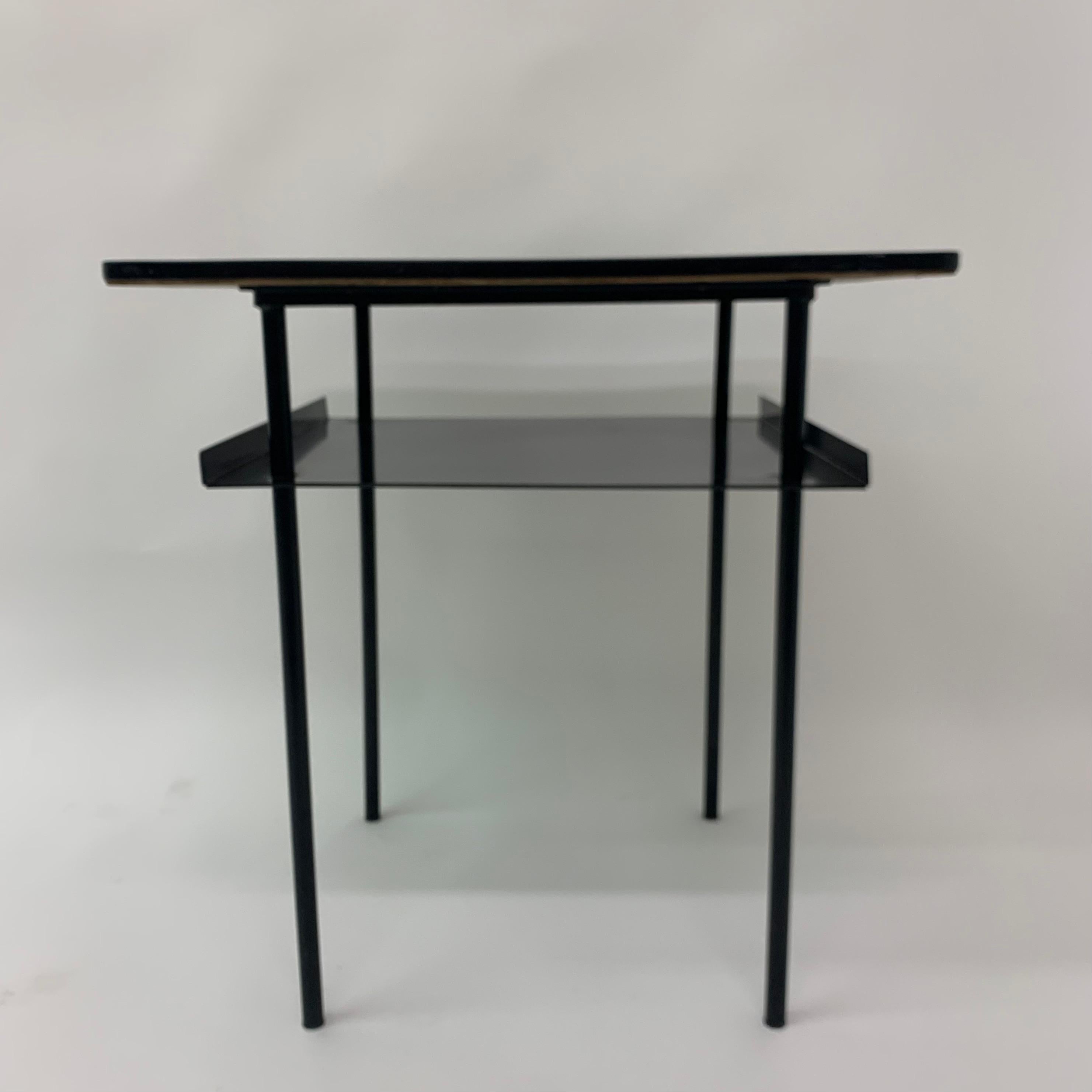 Dutch Mid-Century Modernist Side Table by Wim Rietveld for Auping, 1950s