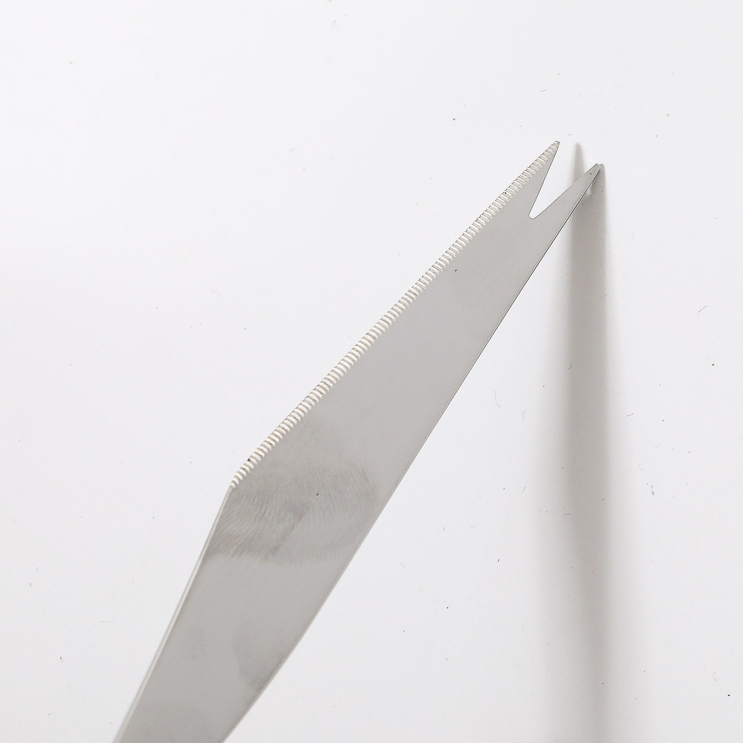 Americano Coltello da bar in argento Sterling Modernista di metà secolo firmato Tiffany & Co. in vendita