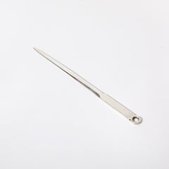 Mid-Century Modernist Sterling Silver Letter Opener signed Tiffany & Co.