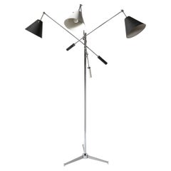 Mid-Century Modernist "Triennale" Floor Lamp by Gino Sarfartti for Arredoluce