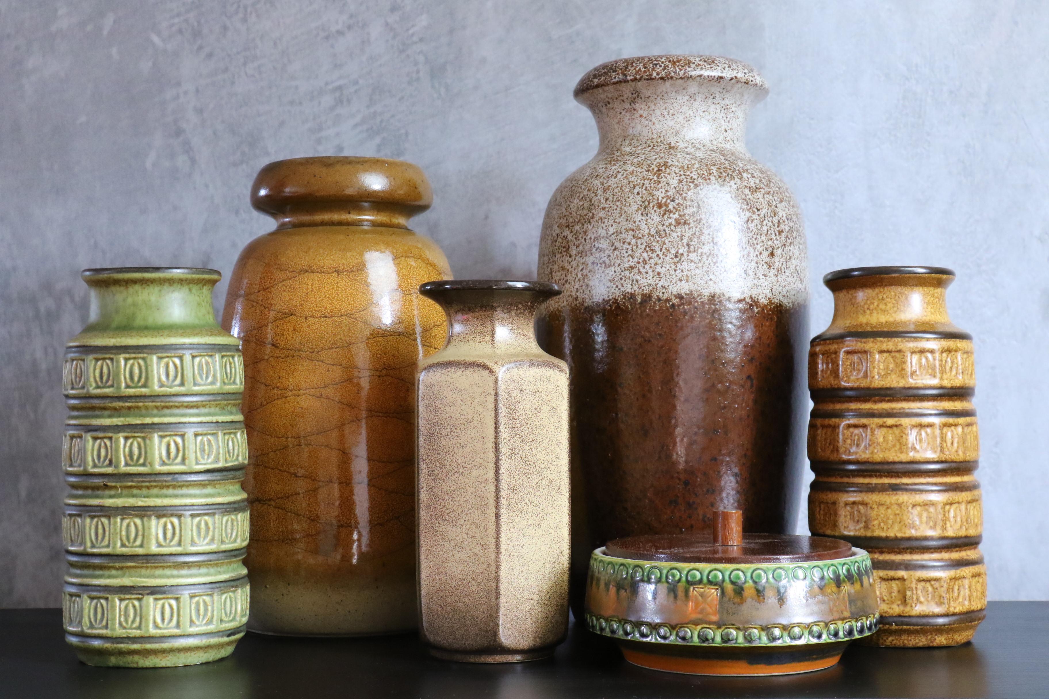 Mid-Century Modernist West Germany Box by Scheurich Keramik, circa 1970 13