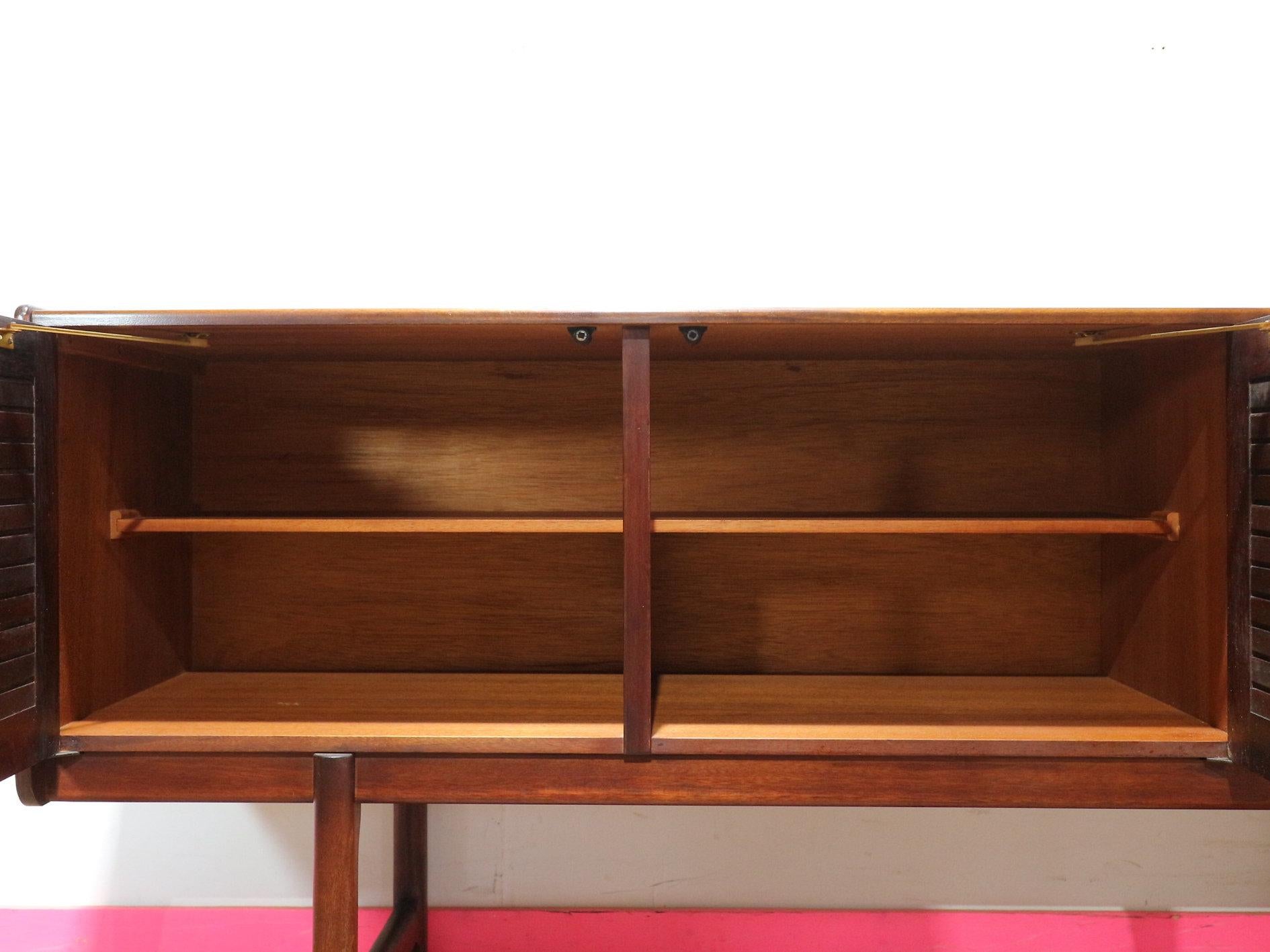 Mid Century ModernVintage Rosewood Crednza Sideboard By A.H Mcintosh Danish 3