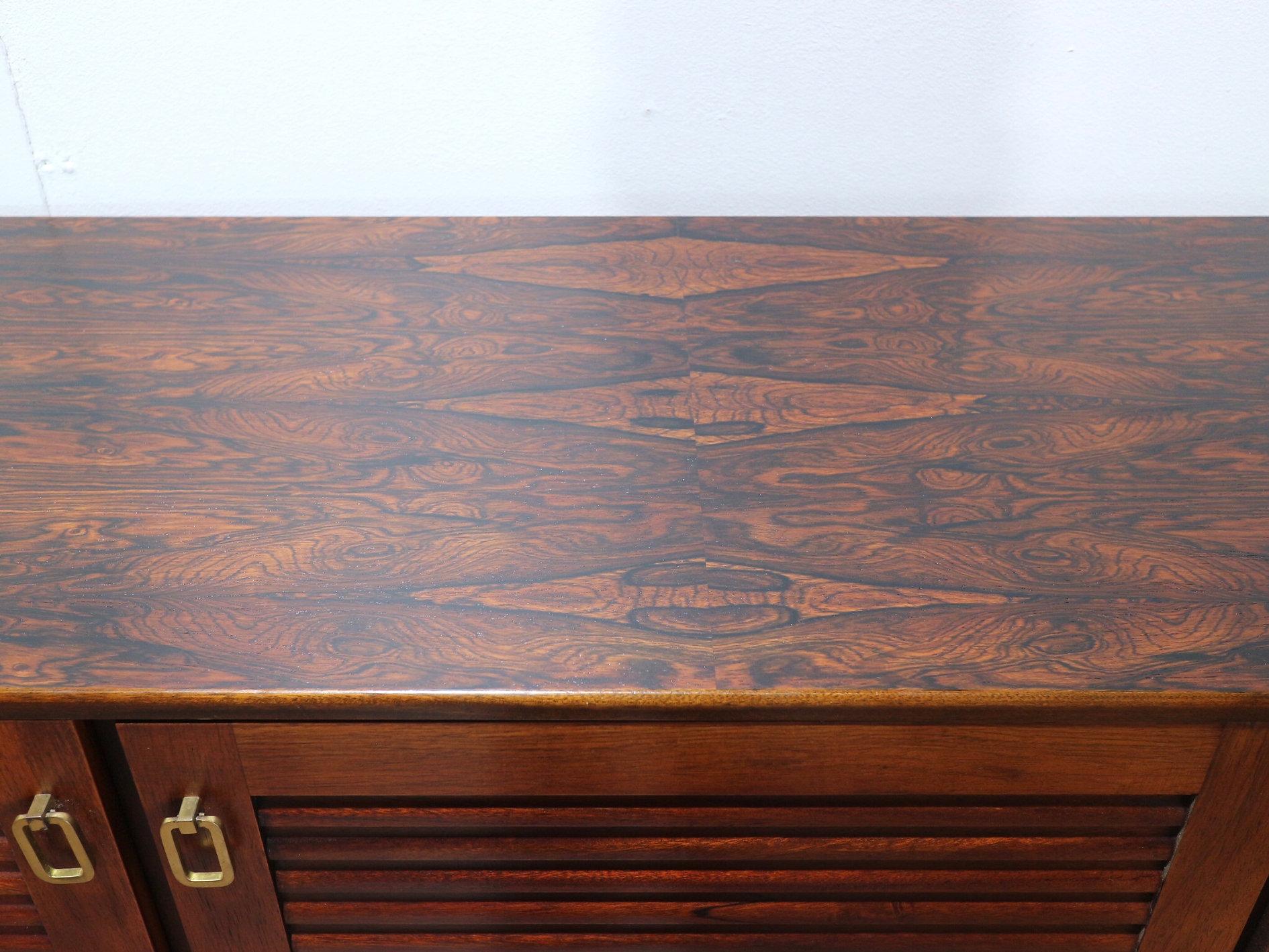 Mid Century ModernVintage Rosewood Crednza Sideboard By A.H Mcintosh Danish 4