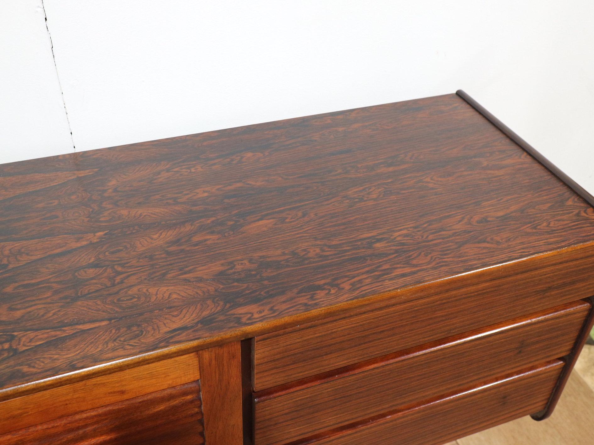Mid Century ModernVintage Rosewood Crednza Sideboard By A.H Mcintosh Danish 7