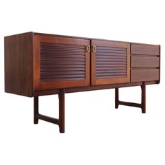 Mid Century ModernVintage Rosewood Crednza Sideboard By A.H Mcintosh Danish