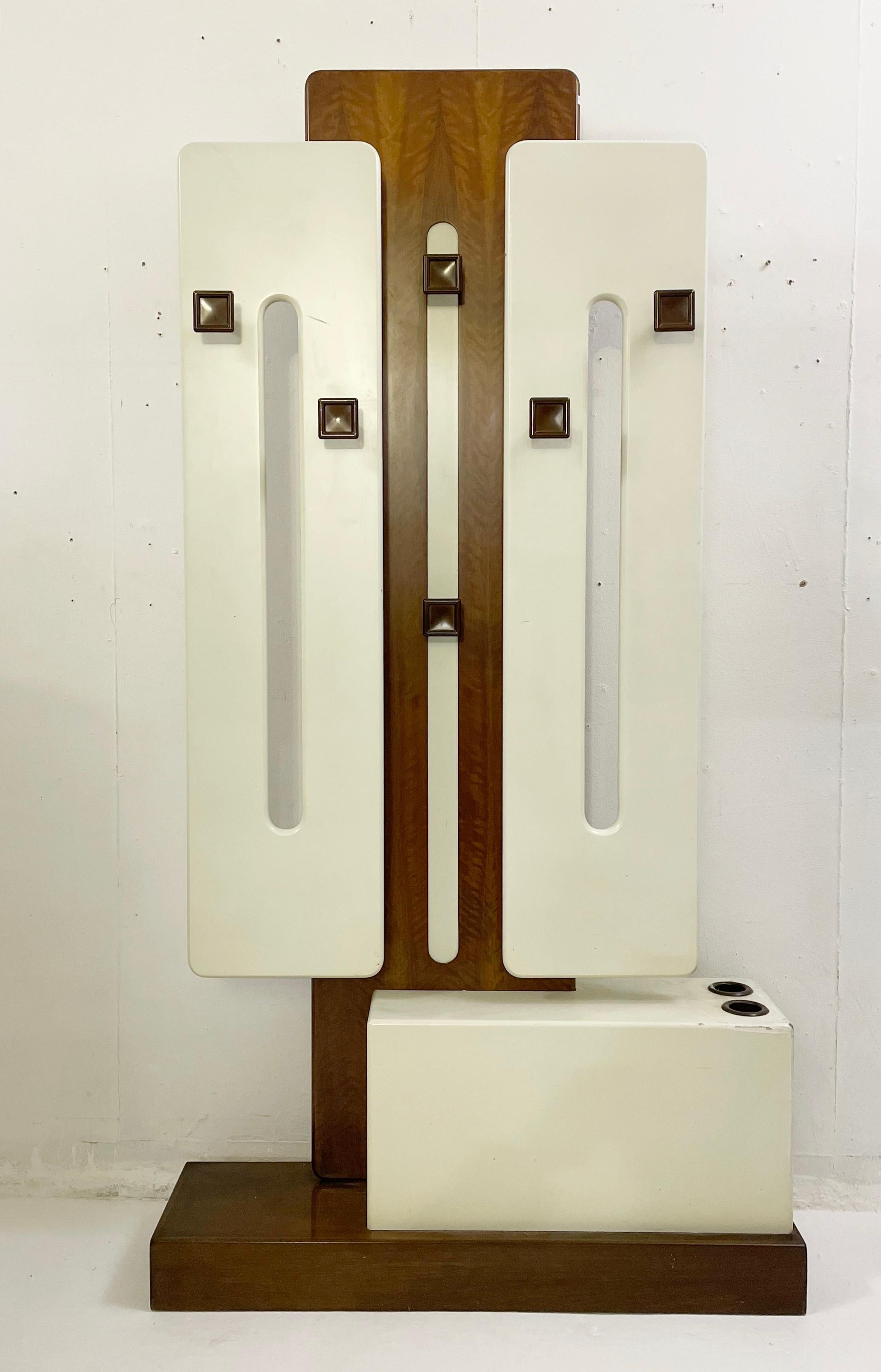 Mid-Century Modulable Coat Rack by Carlo di Carli for Fiarm, Italy, 1960s In Good Condition For Sale In Brussels, BE
