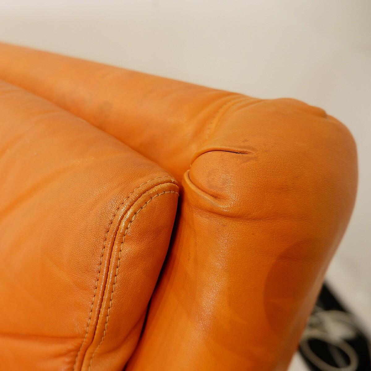 Fauteuil italien modulable du milieu du siècle dernier, années 1960, lot de 4 en vente 3