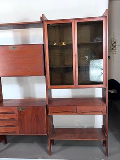 Mid-Century Modular Bookcase by Edmondo Palutari for Dassi, Italy, 1950s