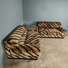 Mid Century Modular Geometric Corner Sofa By Englender Vintage Retro MCM