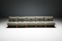 Mid-Century Modular Lounge Chairs for Arflex, Italy, 1970s