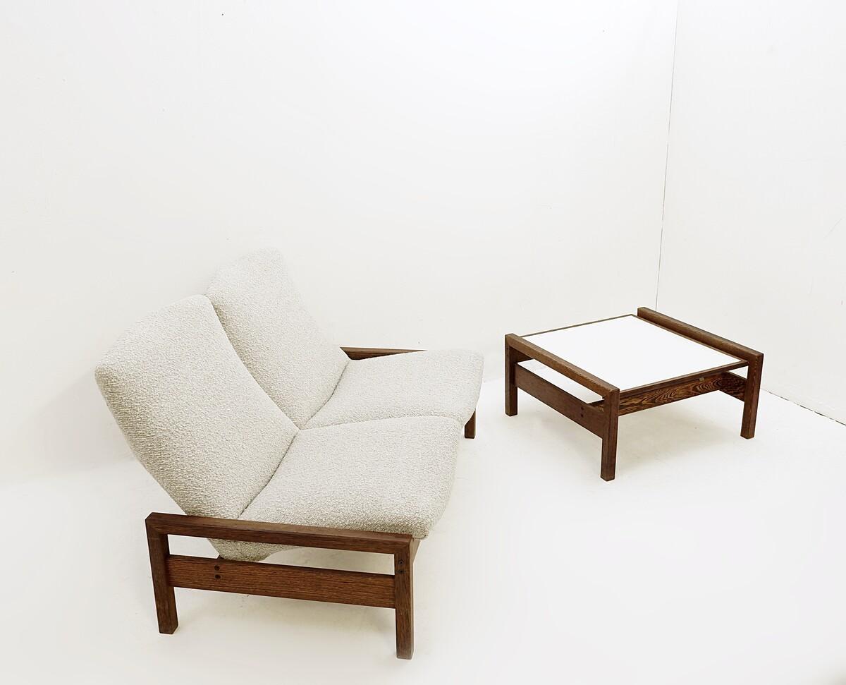 Modulare Sitzgruppe aus der Mitte des Jahrhunderts von Georges Van Rijck für Beaufort, 1960er Jahre im Angebot 7