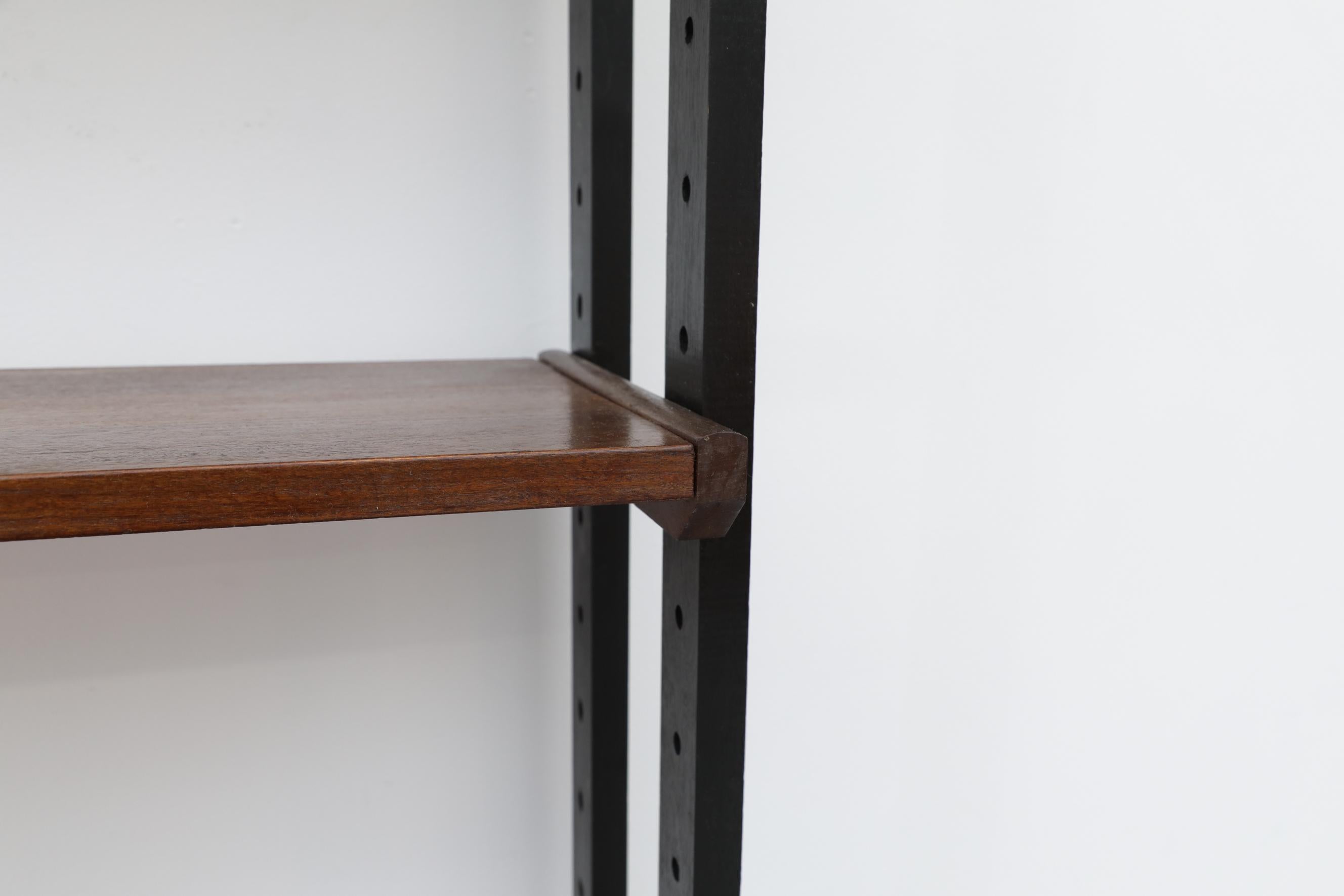 Mid-Century Modular Shelving Unit in the style of Poul Cadovius 4