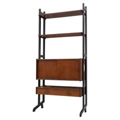 Mid-Century Modular Shelving Unit in the style of Poul Cadovius