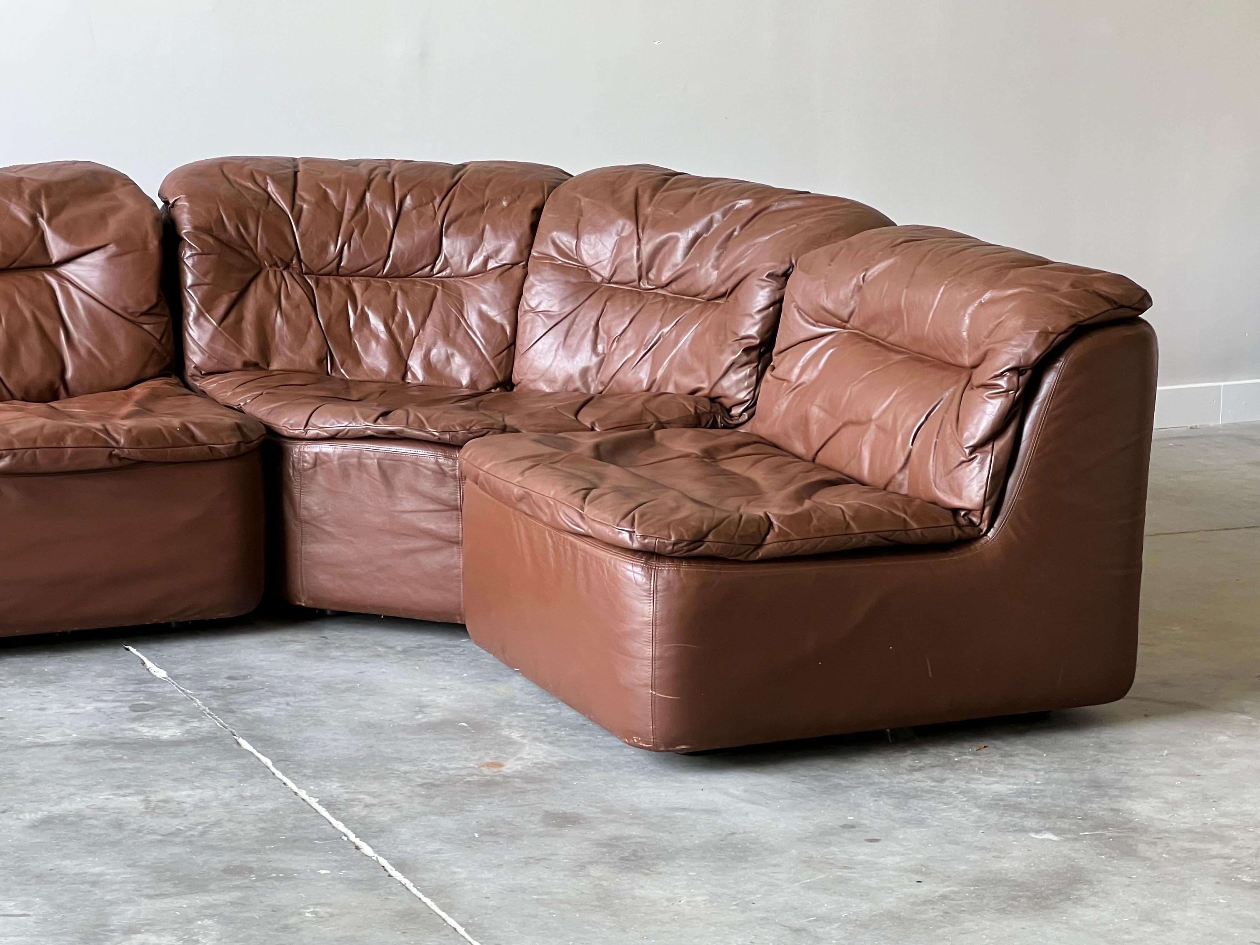 vintage modular sofa