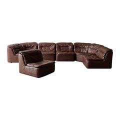Mid-Century Modular Sofa by Friedrich Hill for Walter Knoll