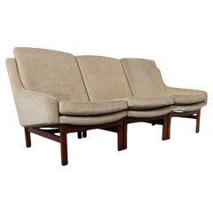Mid Century modular sofa by Karel Vyčítal for Dřevotvar Jablonné, 1960s