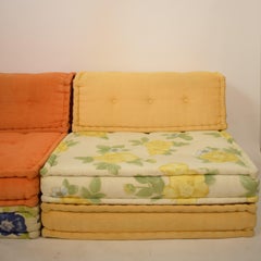 Midcentury Modular Sofa Mah Jong by Hans Hopfer for Roche Bobois, France, 1995