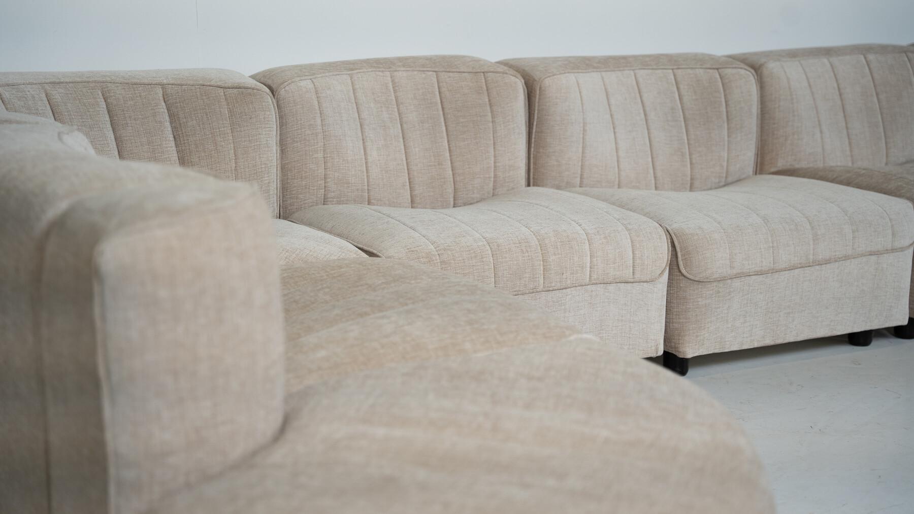 Mid-Century Modern Canapé modulaire du milieu du siècle modèle 9 000 de Tito Agnoli pour Arflex, Italie, 1970 en vente
