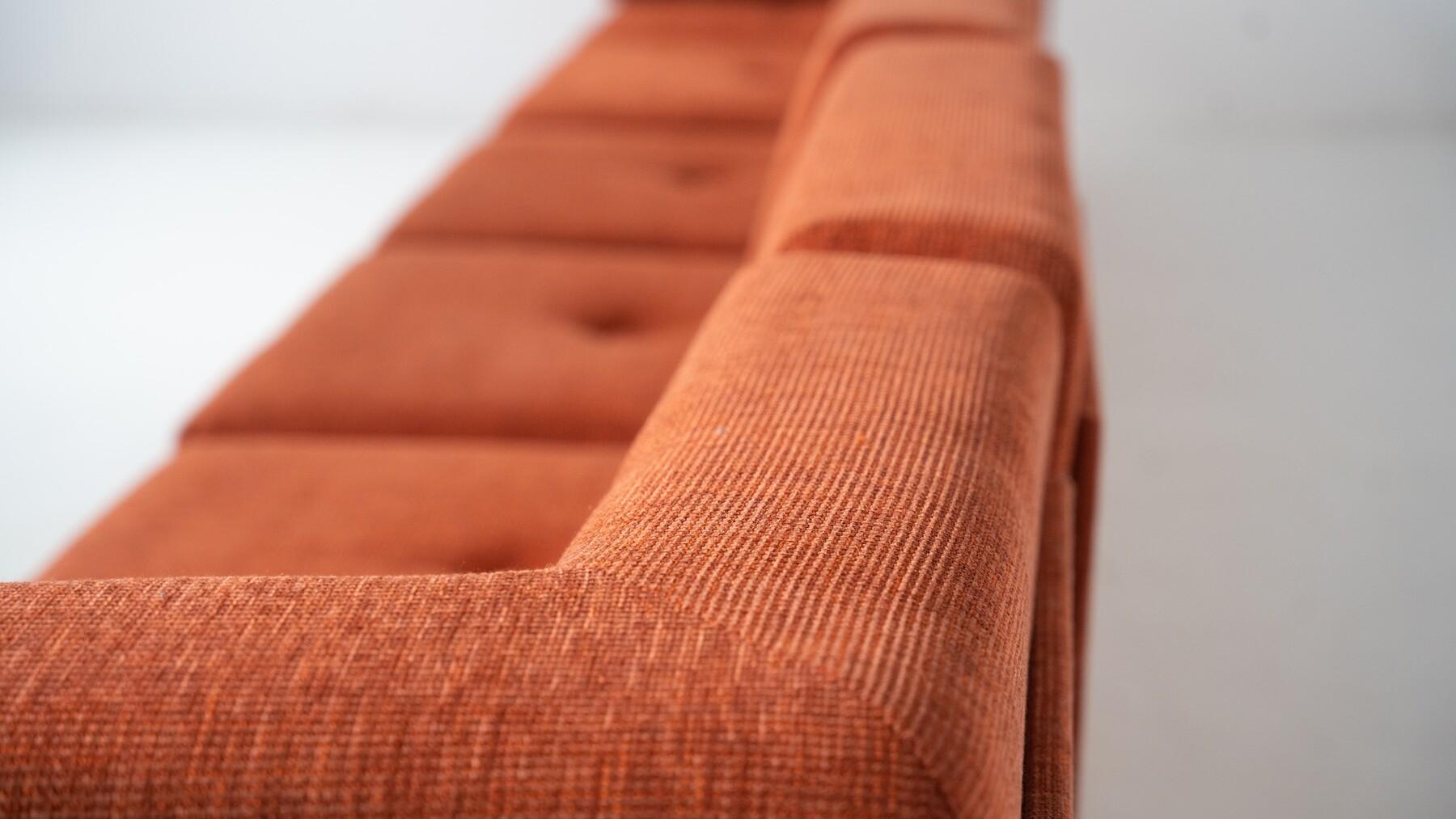 Mid-Century Modular Sofa, Original Upholstery, 1960s For Sale 1