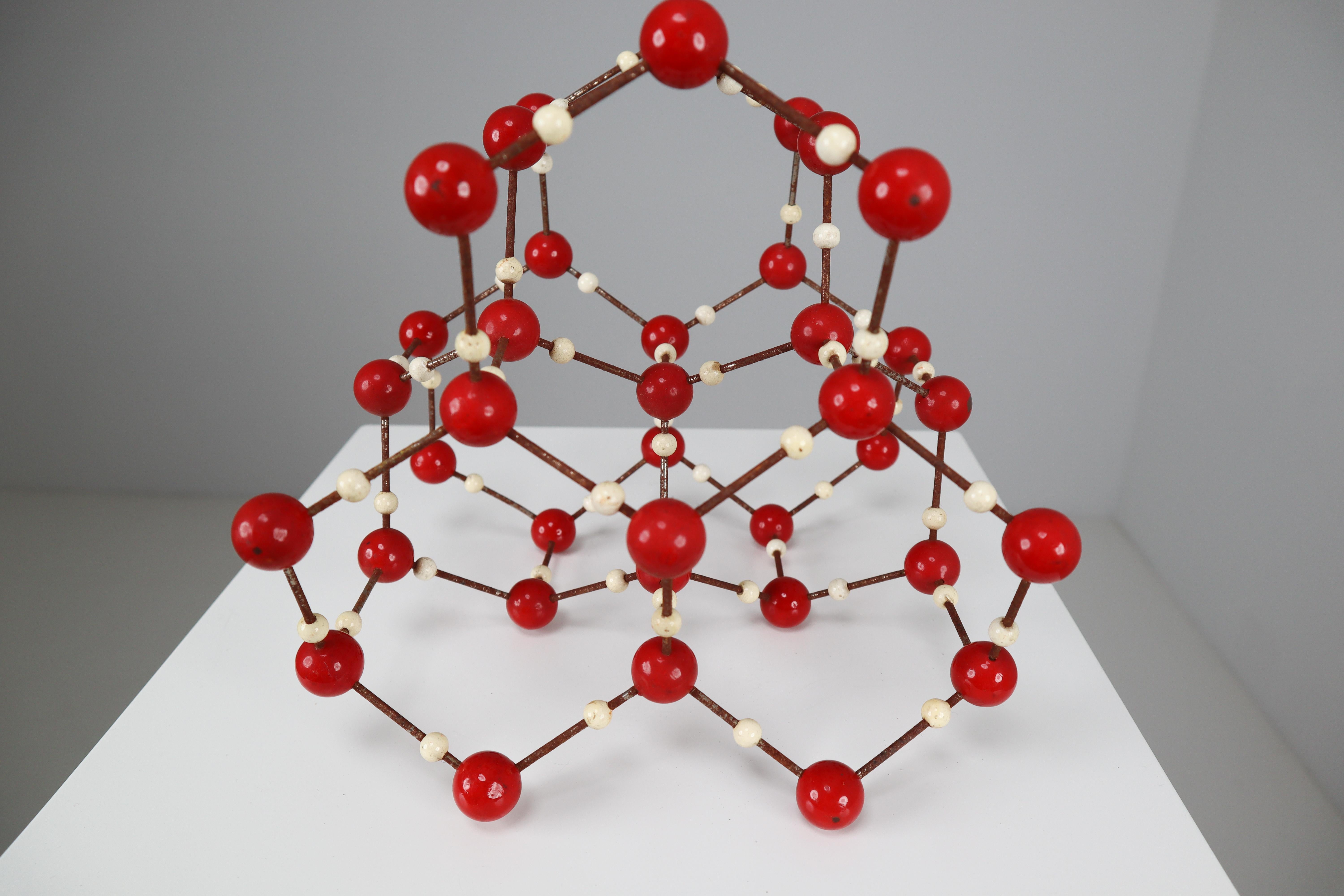 European Mid-Century Molecular Structure for Didactic Purposes Made in the 1950s