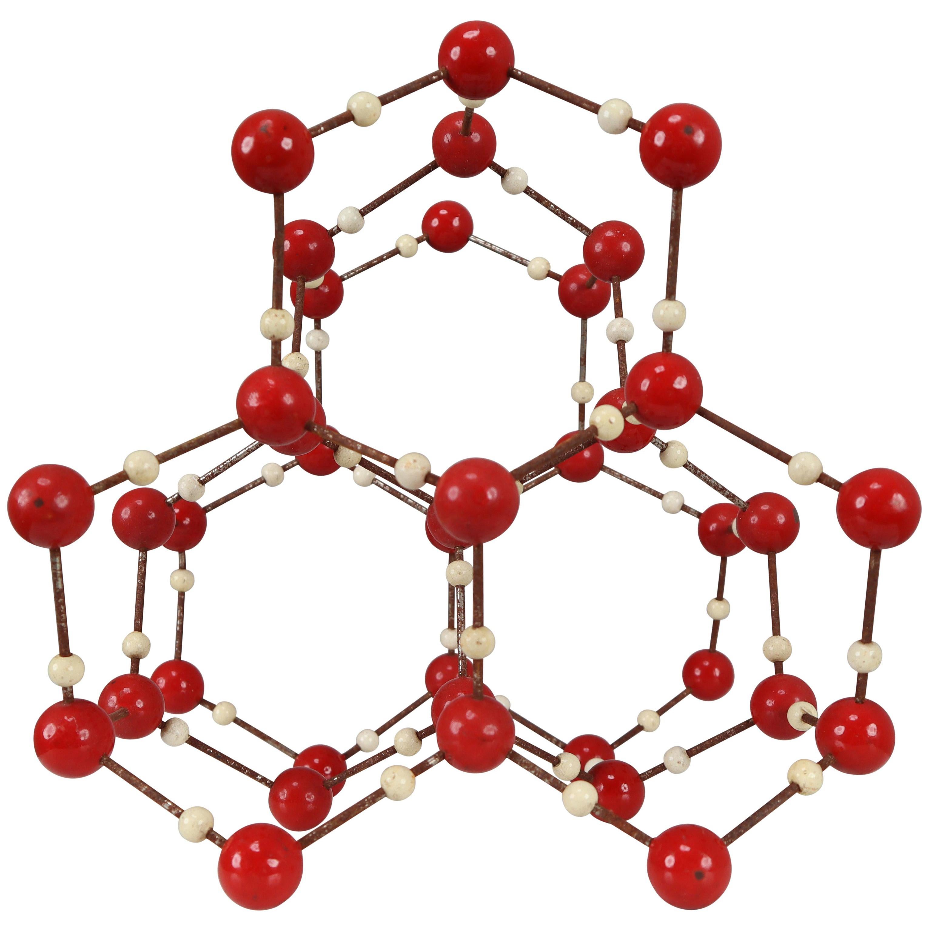 Mid-Century Molecular Structure for Didactic Purposes Made in the 1950s
