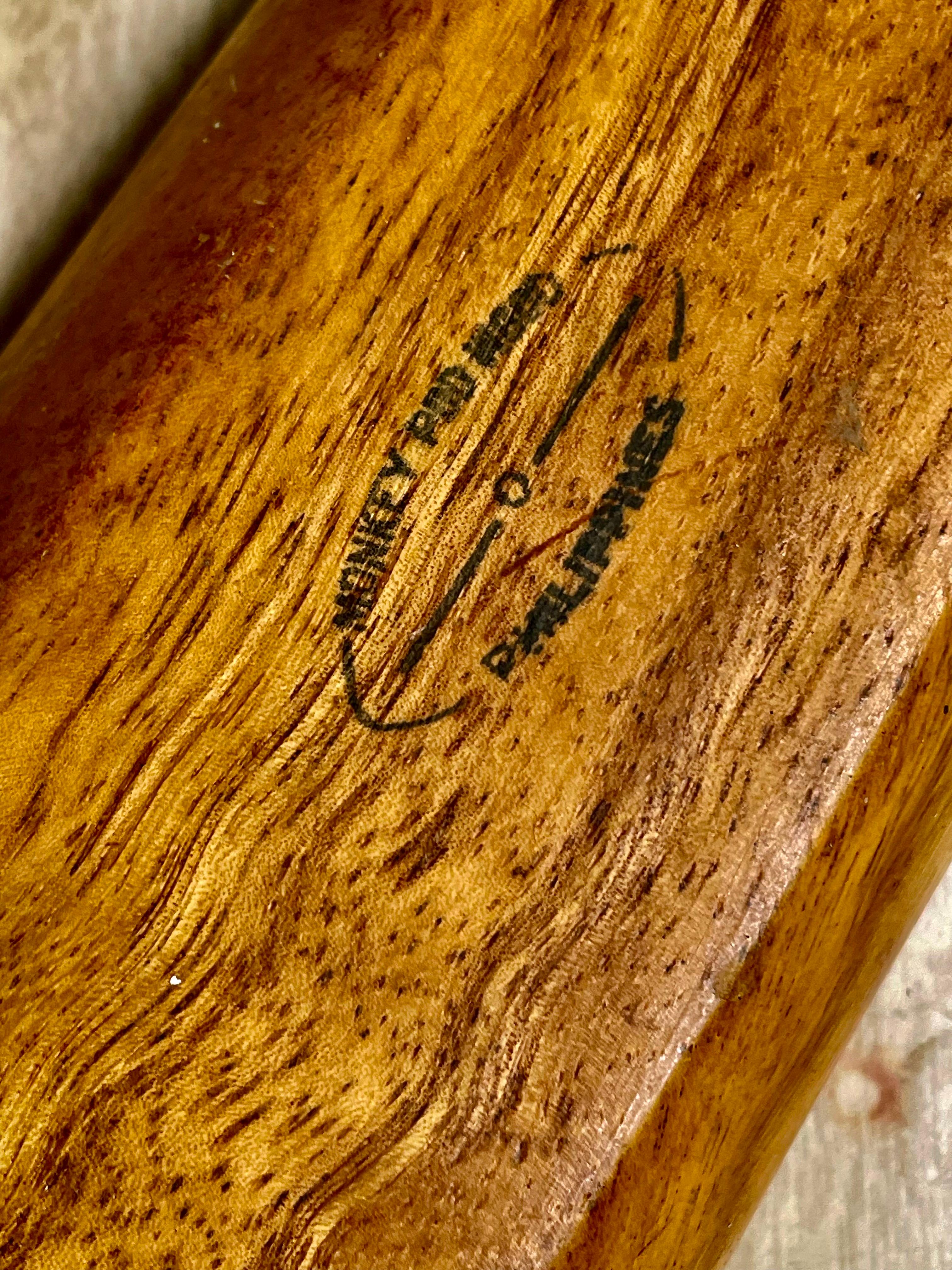 Cuenco Decorativo Mid Century Monkey Pod Wood 22