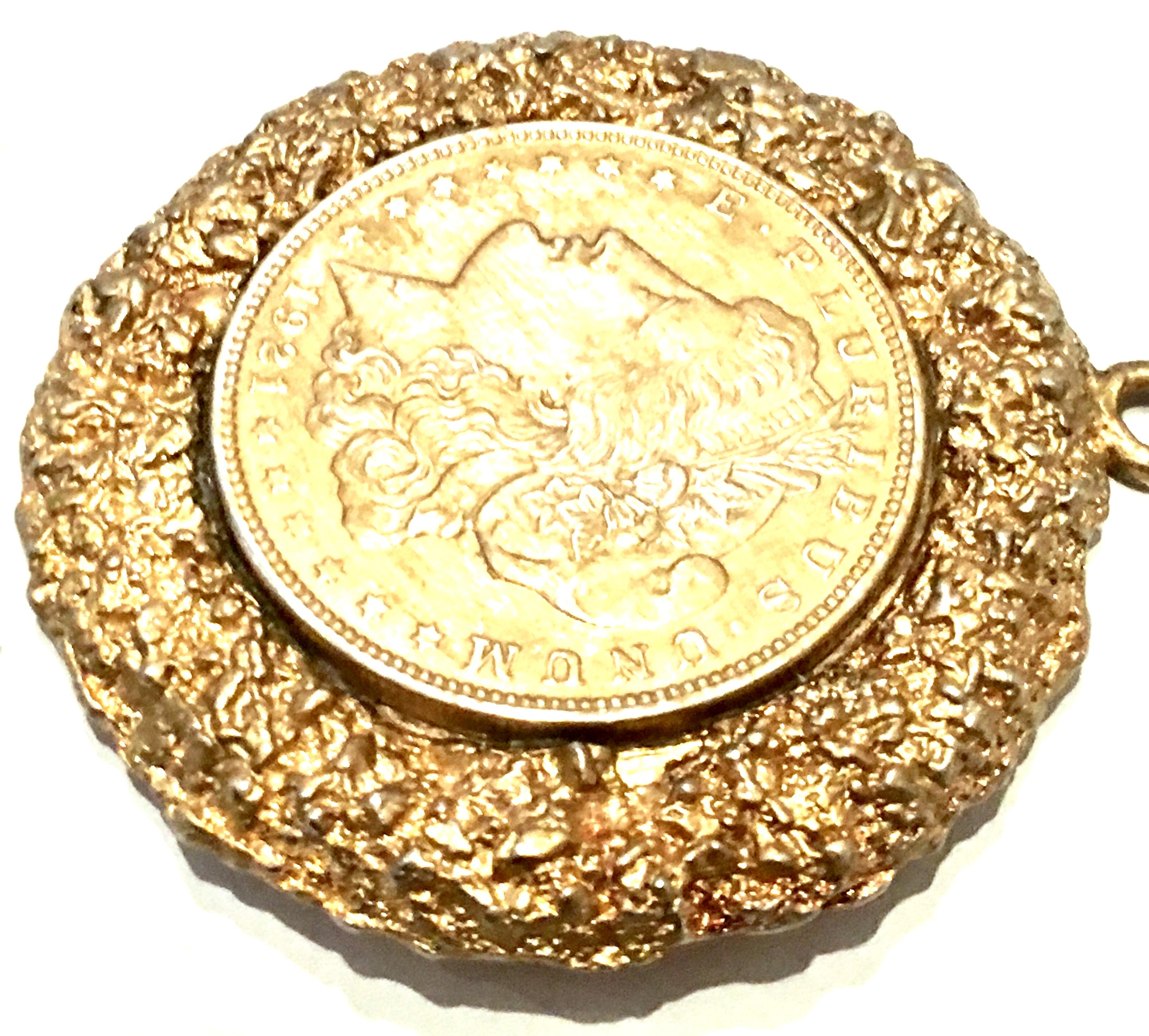 gold morgan dollar