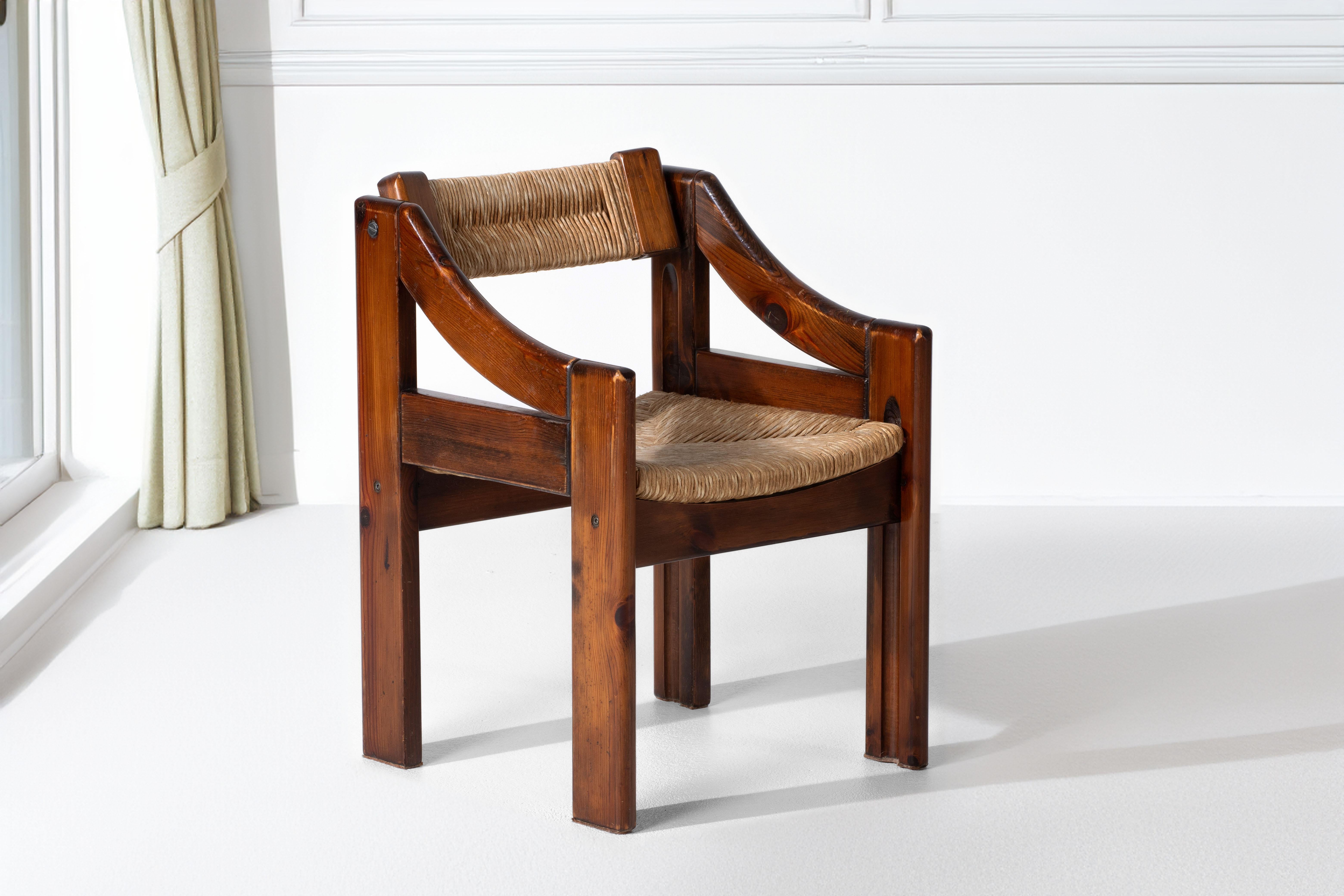 Ensemble de table et chaises brutalistes mi-siècle moderne en vente 9