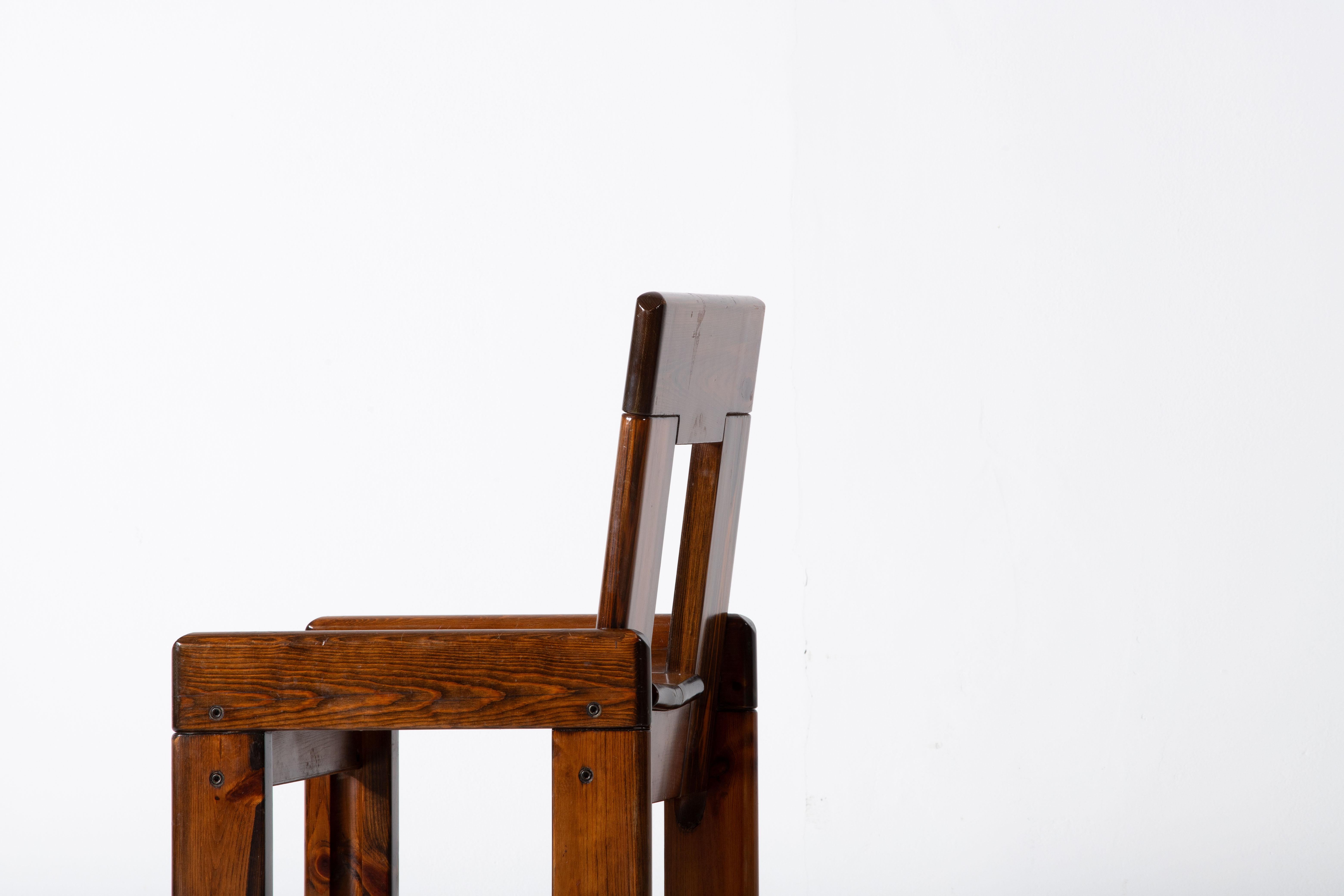 Ensemble de table et chaises brutalistes mi-siècle moderne en vente 12