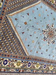 Mid Century Moroccan Rabat Rug