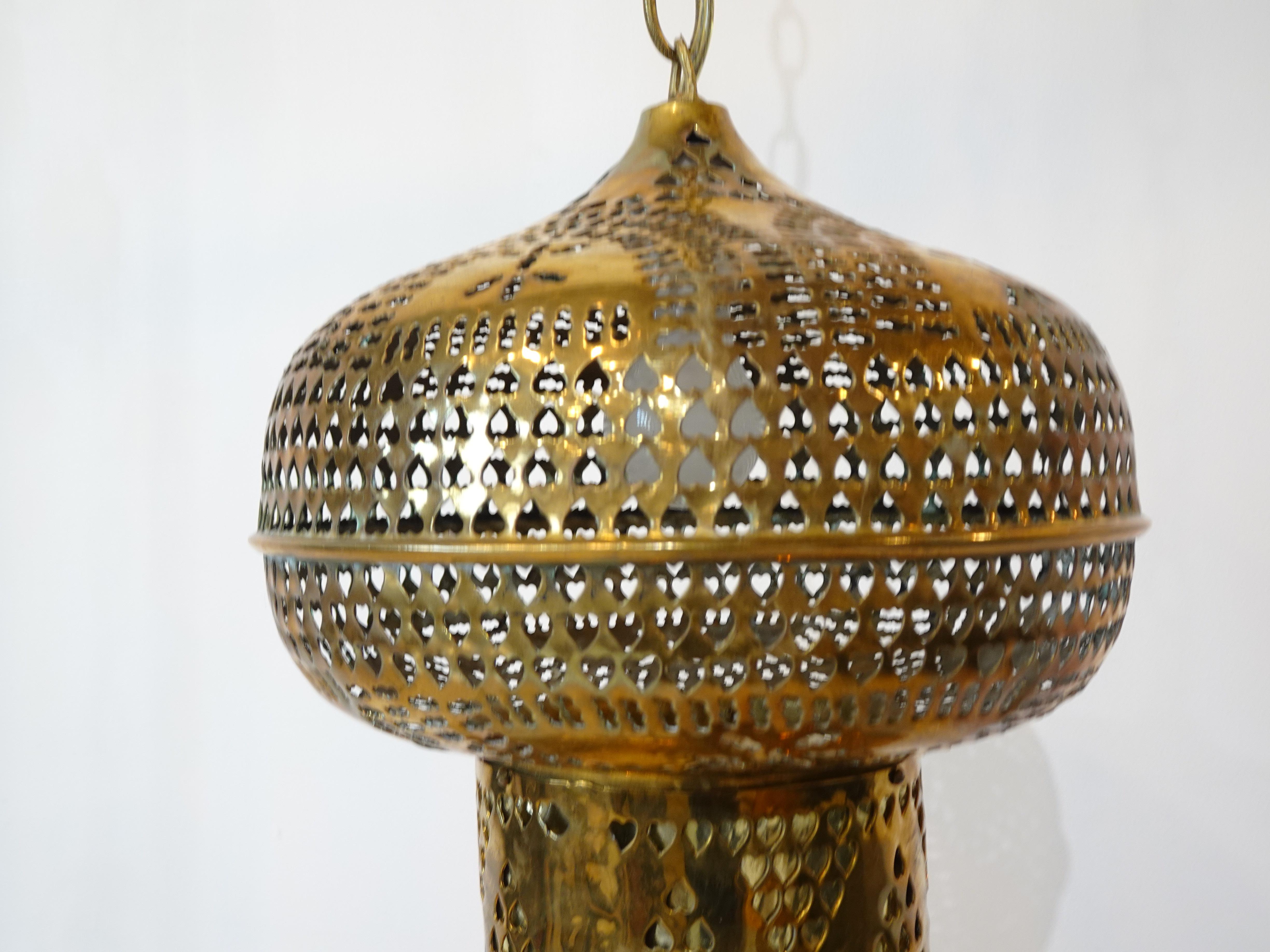 moroccan brass lamp