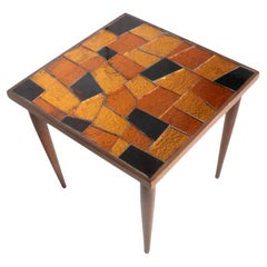 Mesas auxiliares modernas de mediados de siglo