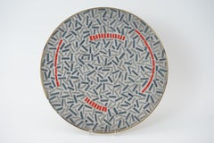 Mosaik-Wandteller / Schale von W. Zimmermann für Ritter (Mitte des Jahrhunderts)