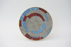 Mosaik-Wandteller aus der Jahrhundertmitte von W. Zimmermann für Ritter