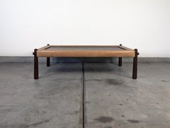 Mid Century "MP-81" Brazilian Rosewood Coffee Table by Percival Lafer, c1970s