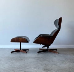 Mr. Chair und Ottoman aus der Jahrhundertmitte von George Mulhauser für Plycraft