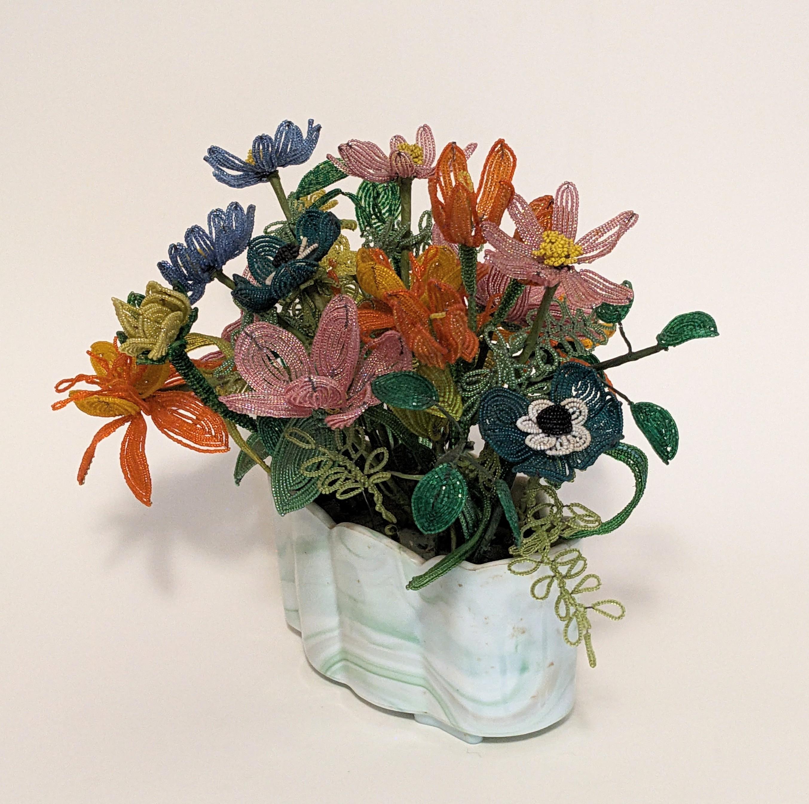 mid century modern floral arrangements