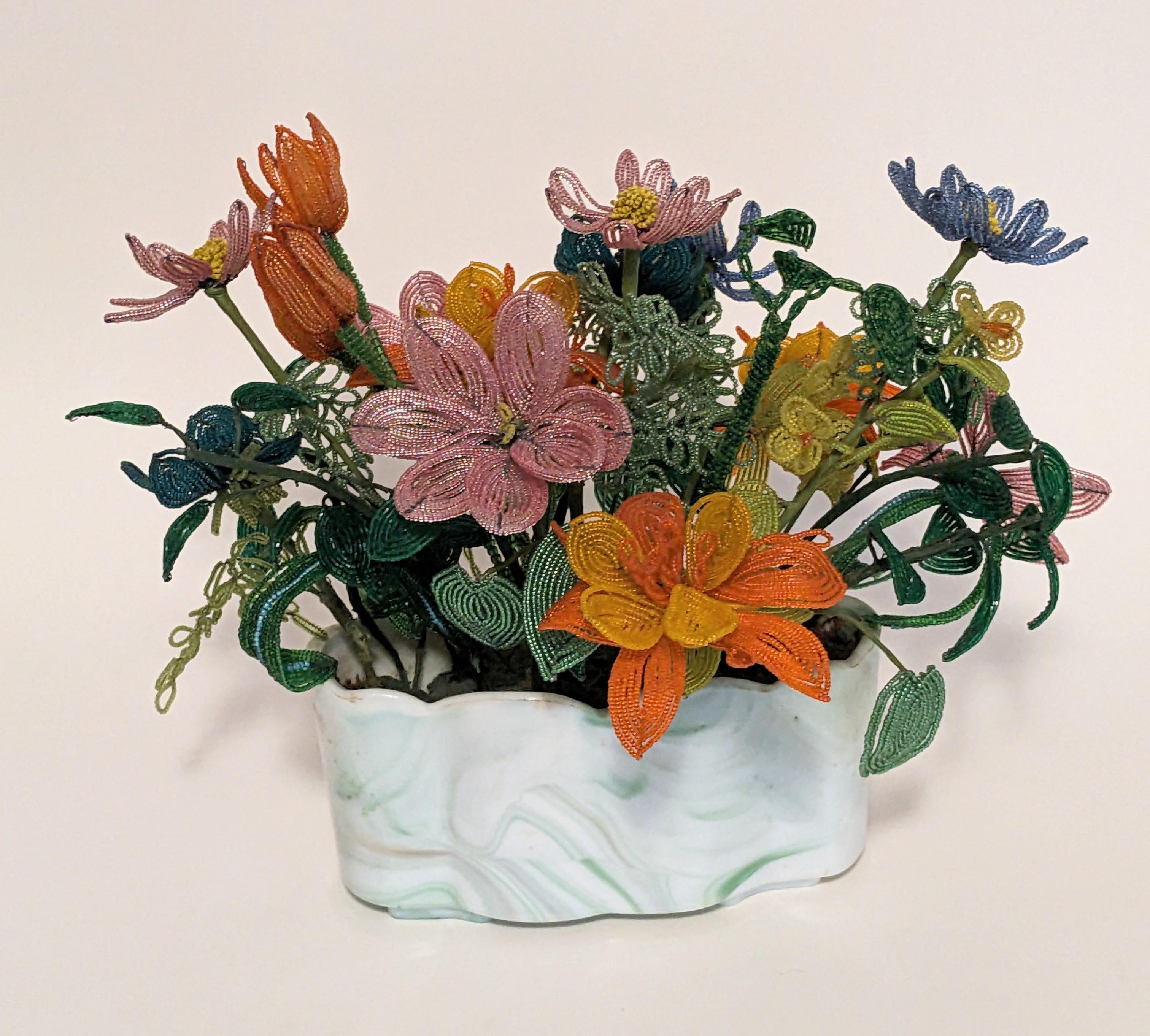 mid century modern flower arrangements