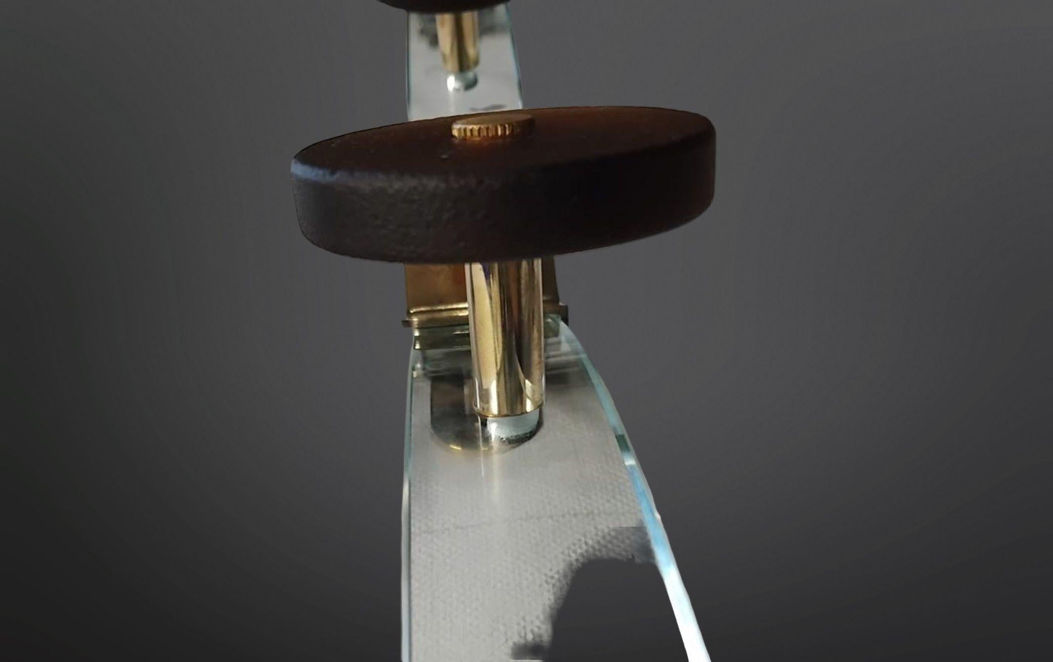 Fatto a mano Appendiabiti multicolore di metà secolo in vetro di Murano Module 