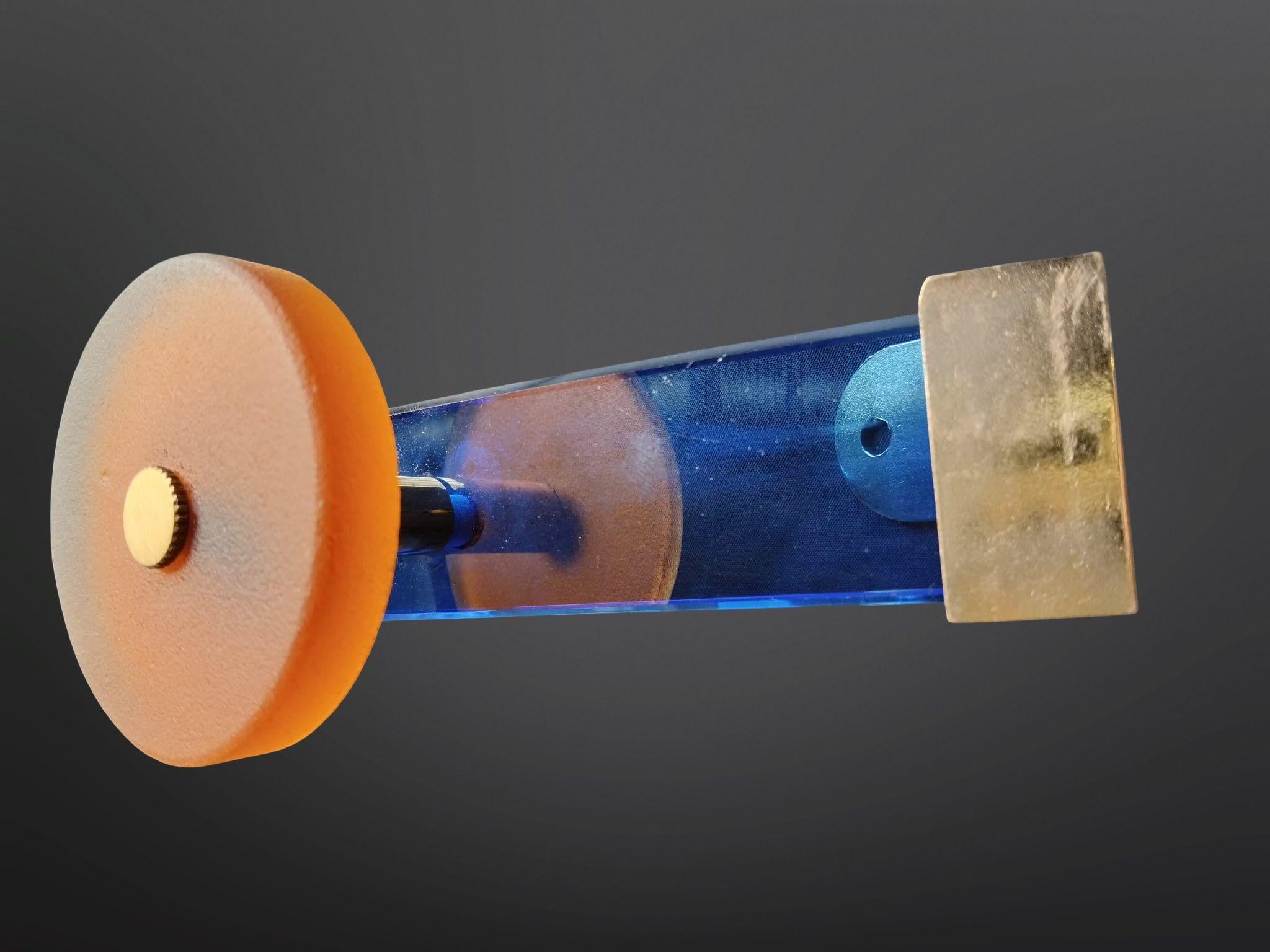 Appendiabiti multicolore di metà secolo in vetro di Murano Module 