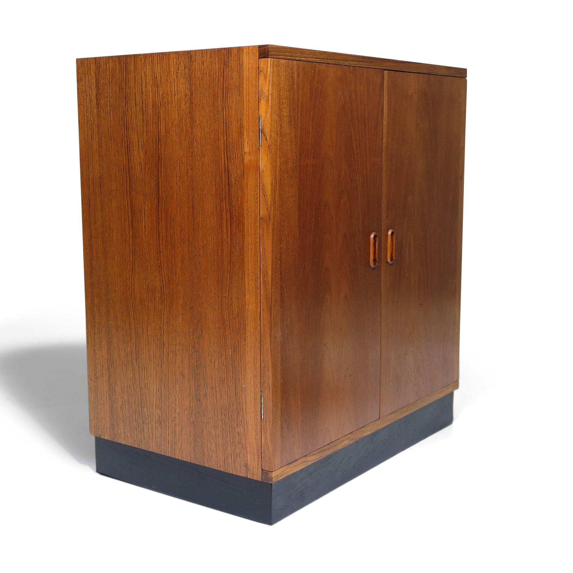 Danish Mid Century Multicolored Dresser Cabinet For Sale