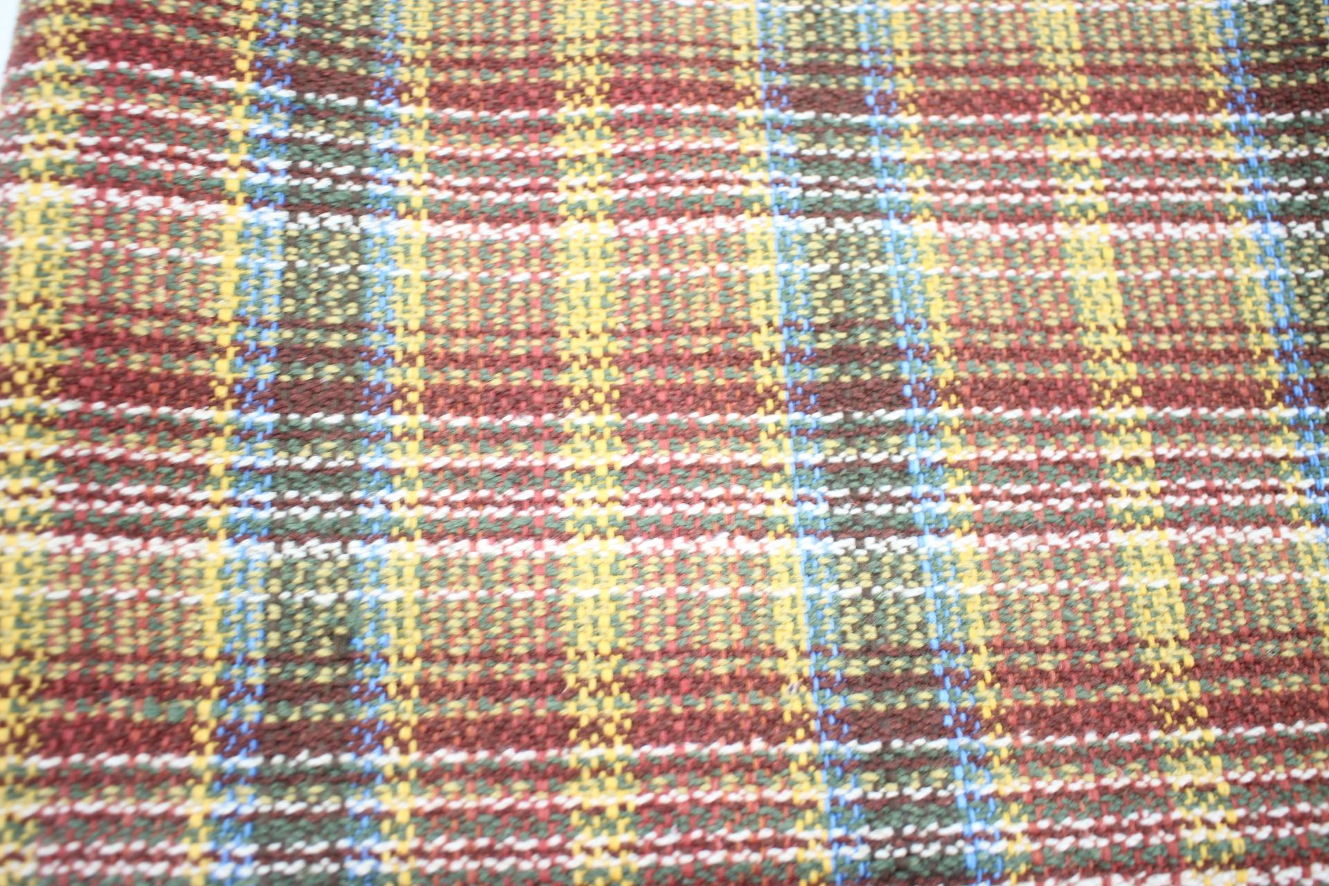 Mid-20th Century Midcentury Multicolored Bedspread, 1940s For Sale