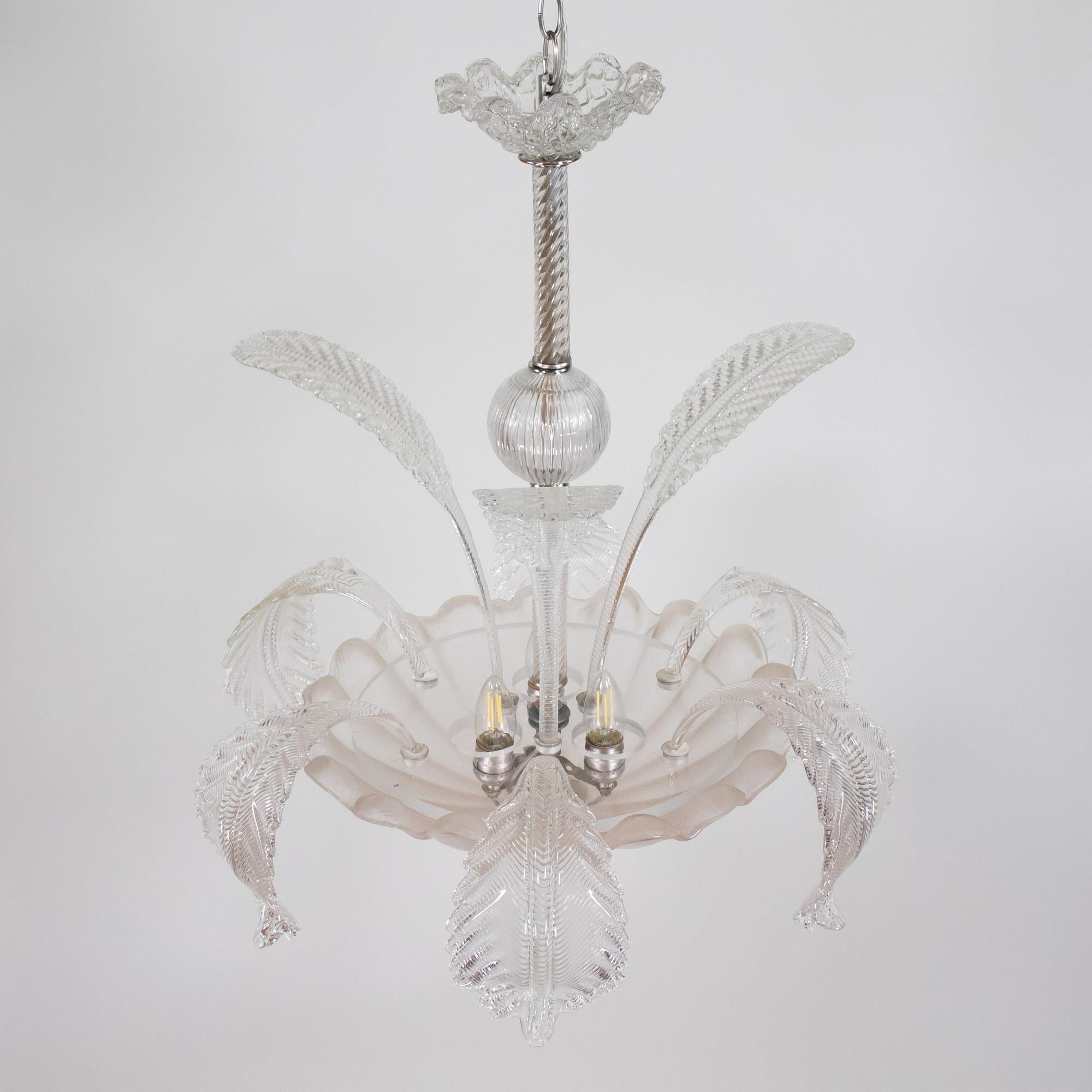 Murano di metà secolo attribuito a Barovier in vendita 2