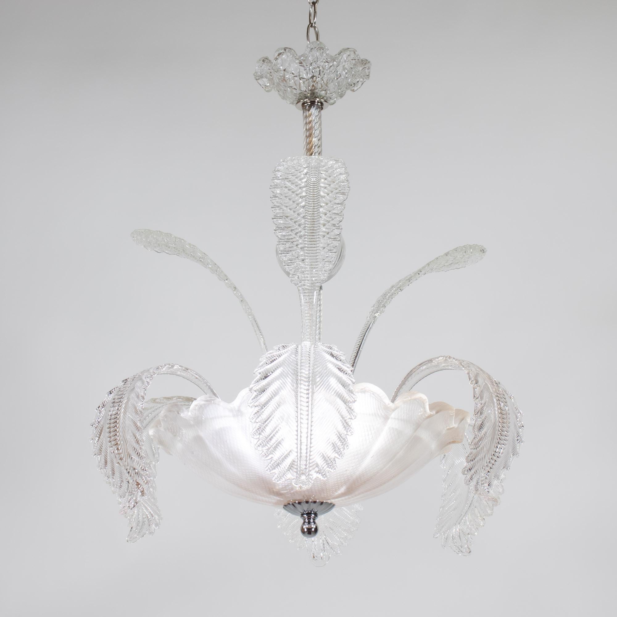 Murano di metà secolo attribuito a Barovier in vendita 8