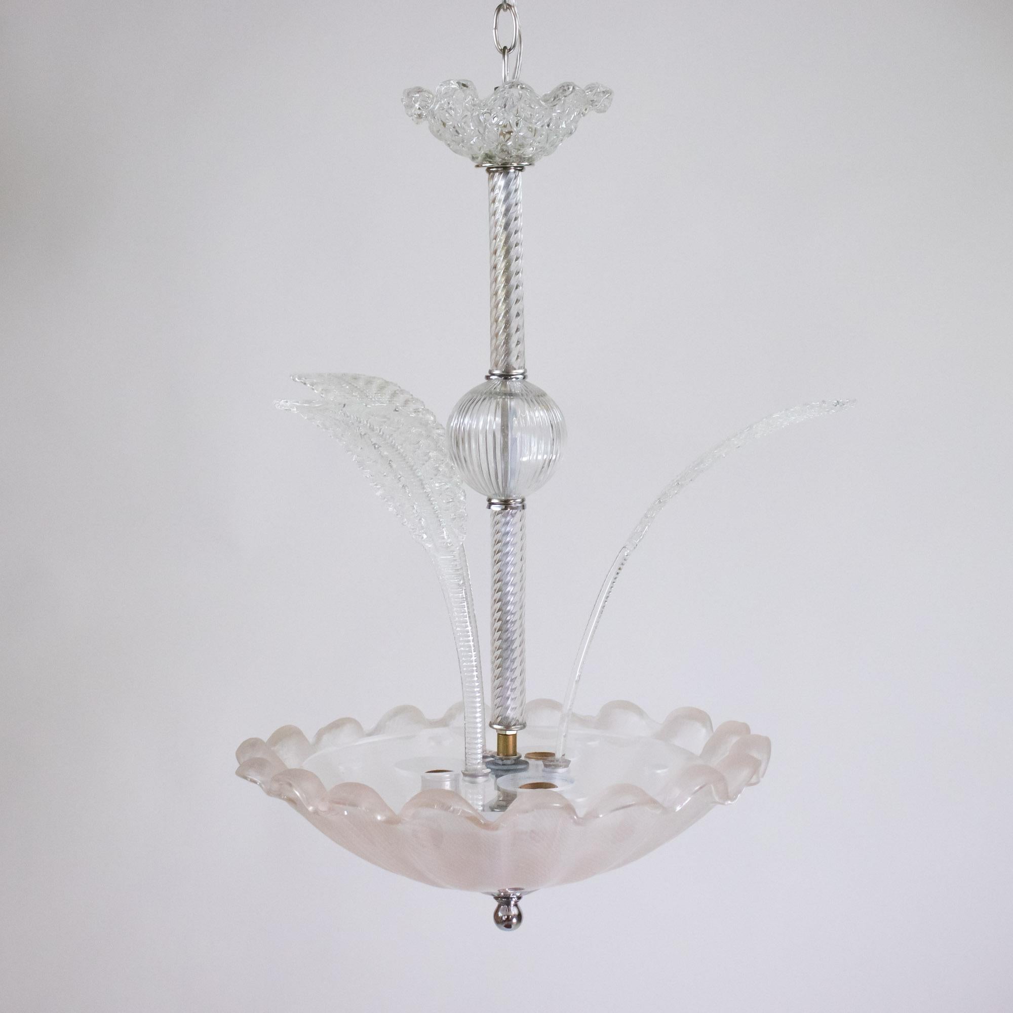 Murano di metà secolo attribuito a Barovier in vendita 11
