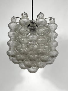 Mid-Century Murano Bubble Glass Chandelier from 60s