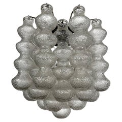 Mid-Century Murano Bubble Glass Chandelier from 60s